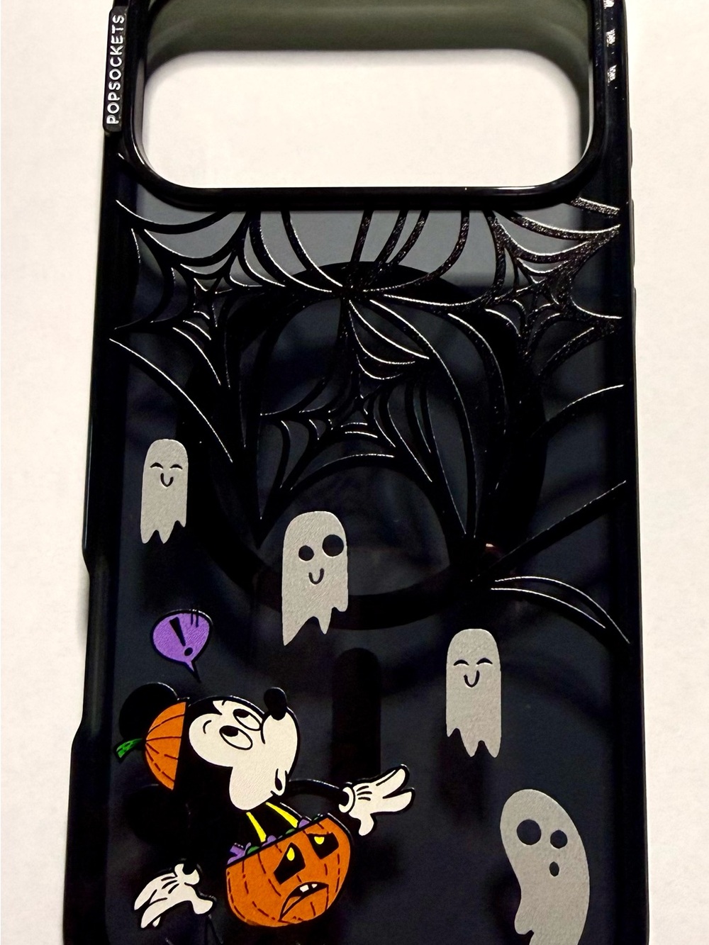 Disney PopSockets Spooked Mickey Halloween iPhone 17 Pro Max MagSafe Case - Picture 2 of 8